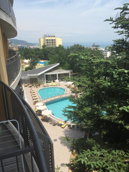 Pool vom Balkon aus HVD Viva Club Hotel