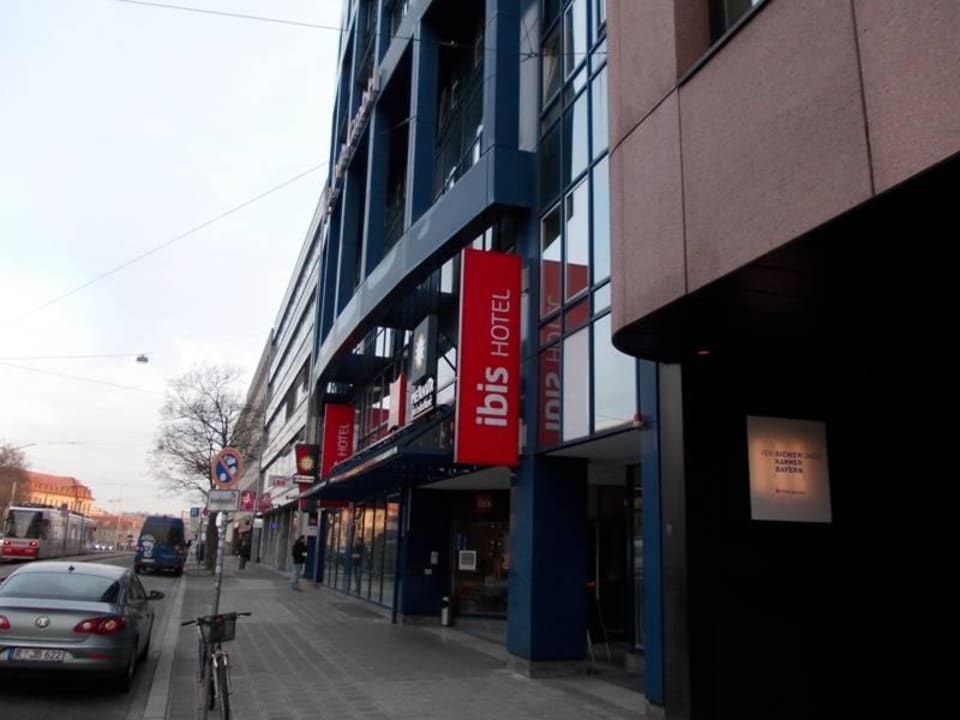 Die Aussenansicht Ibis Nürnberg Hauptbahnhof