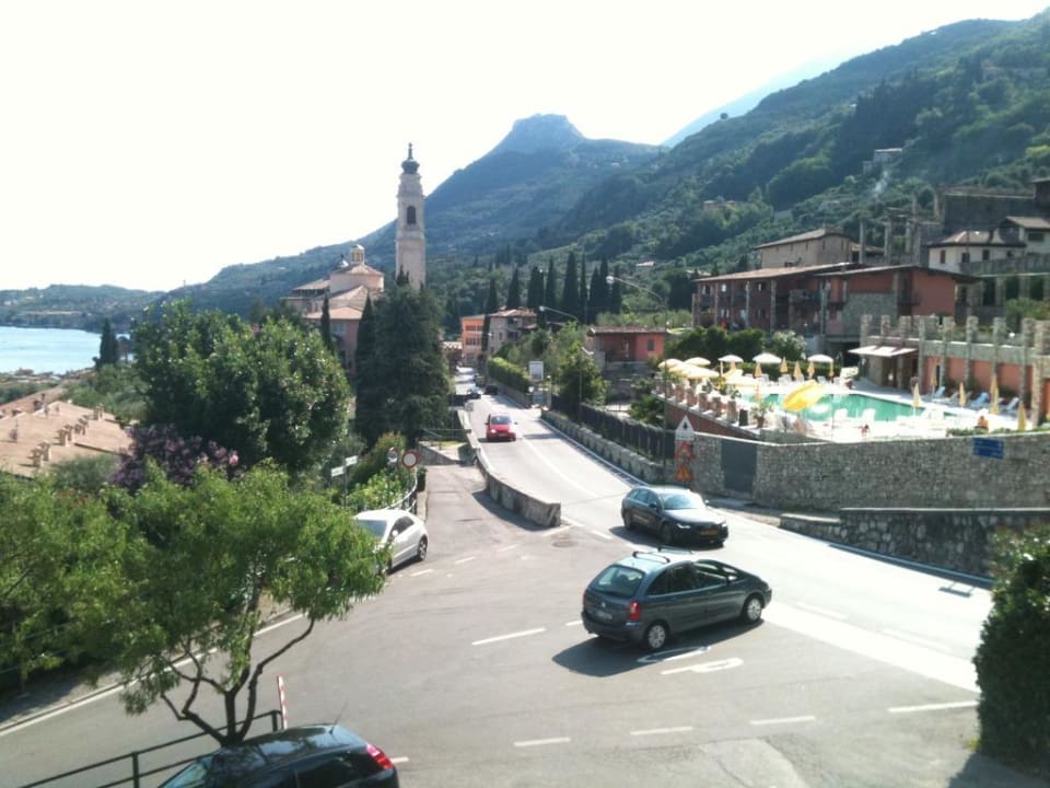 Blick vom Hotel aufs Städtchen Hotel Meandro