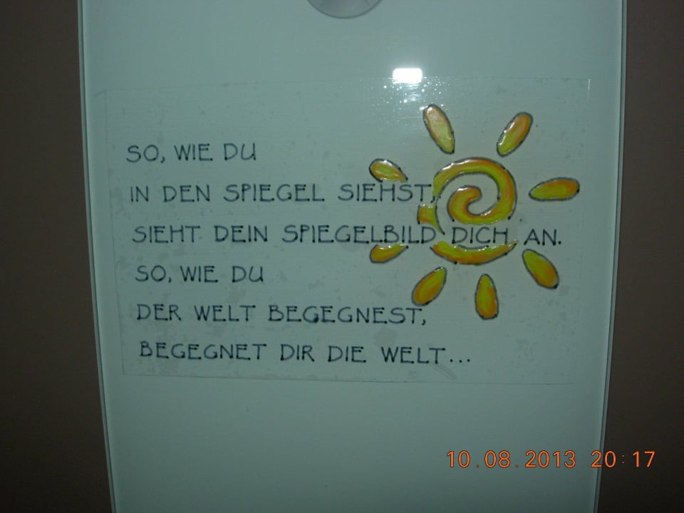 Das Spiegelbild Hotel Rockenschaub AUSZEIT 1000m über dem Alltag!