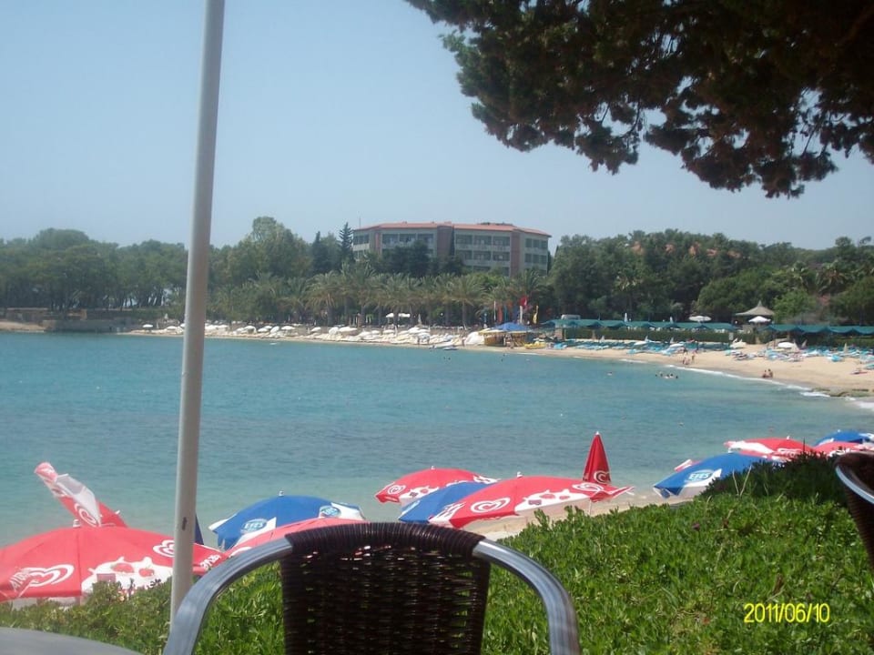 Blick von Bar Incekum Su Hotel