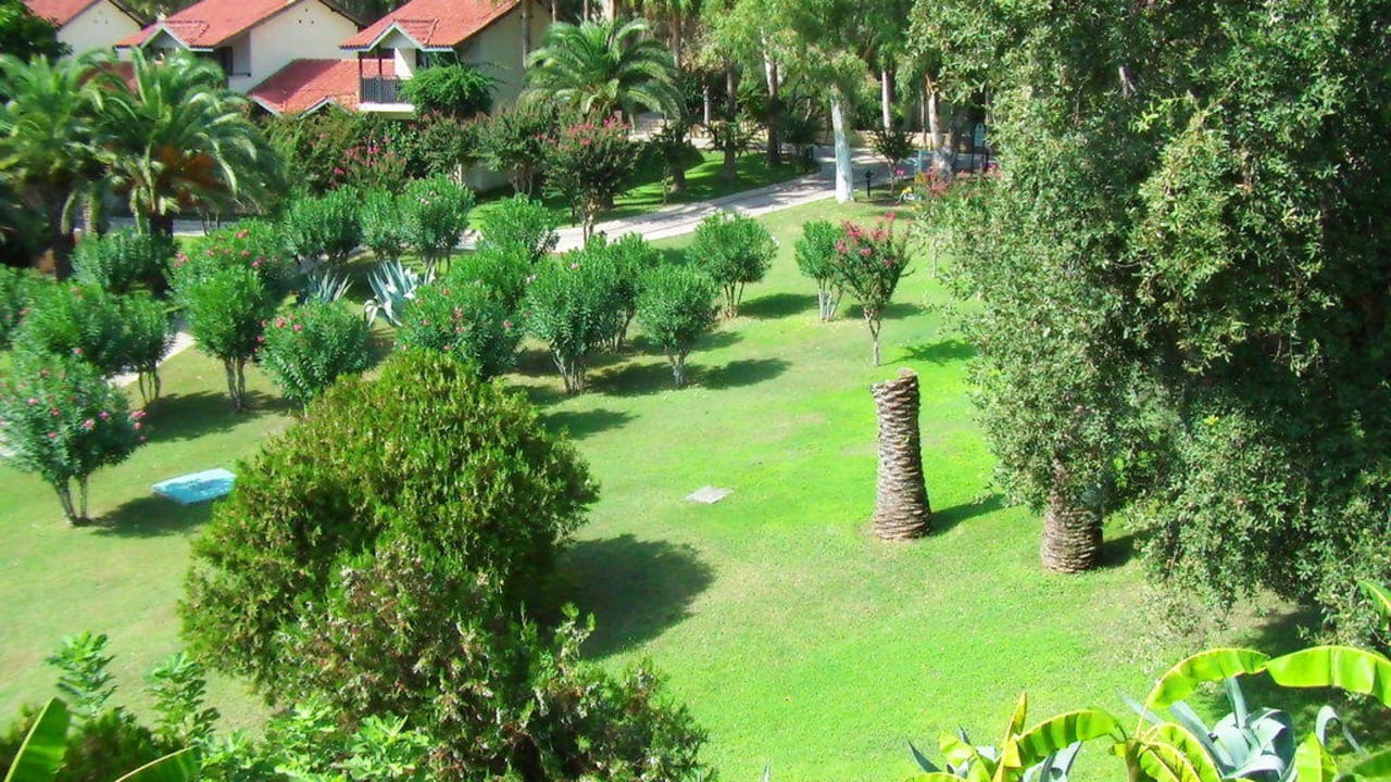 Blick von unserem Lieblingstisch Melas Holiday Village