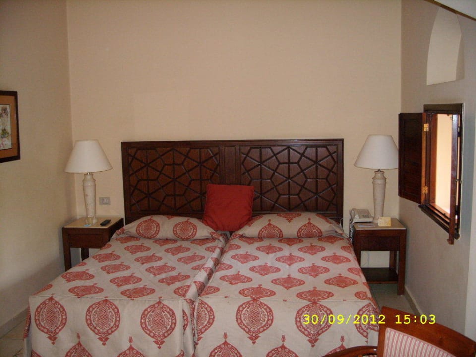 Bett bei Ankunft Iberotel Makadi Beach