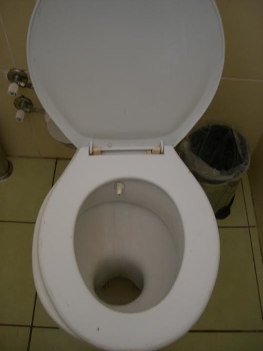 Die Toiletten am Strand-wiederlich Hotel Orfeus Park