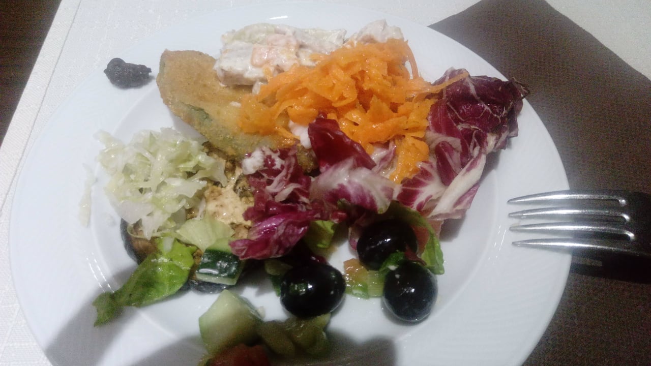 Vorspeise vom Buffet Hotel Zora