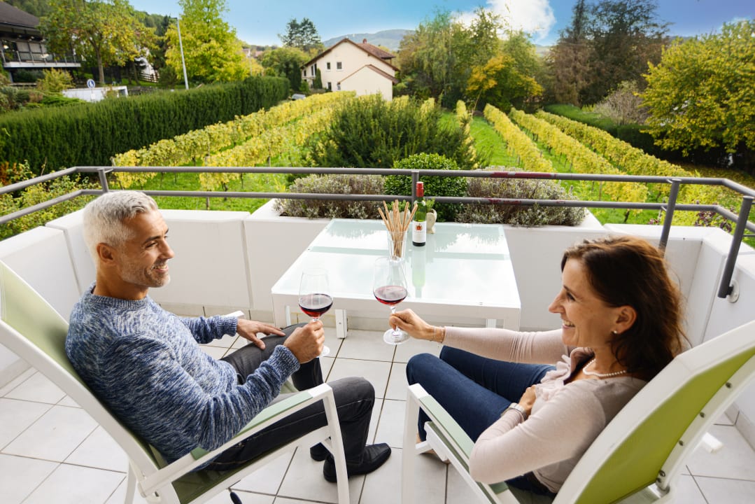 Ausblick Boutique-Hotel im Weingarten