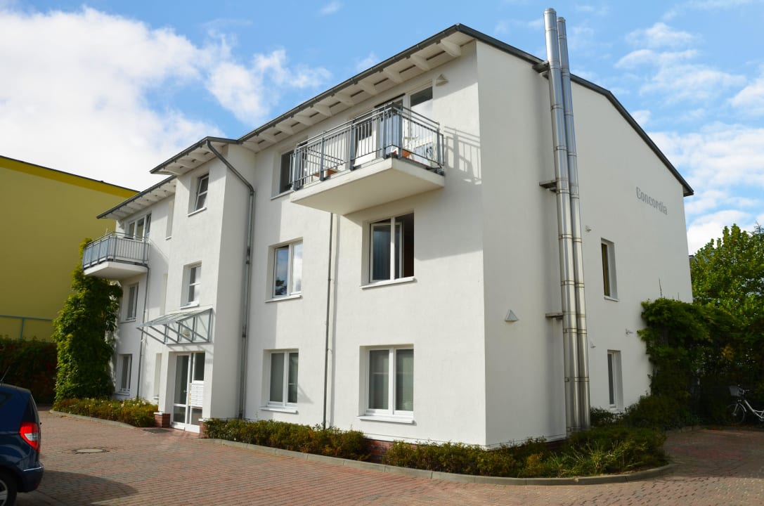 Villa Concordia - Rückansicht Ostseeappartements Rügen Villa Concordia