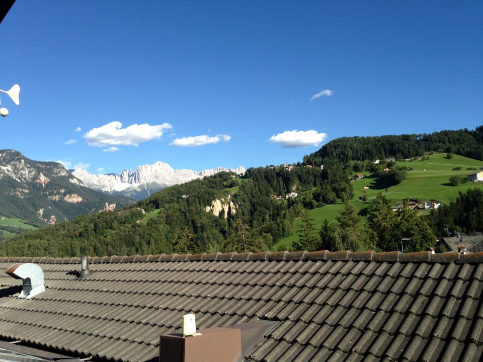 Vom Balkon aus Biohotel Steineggerhof