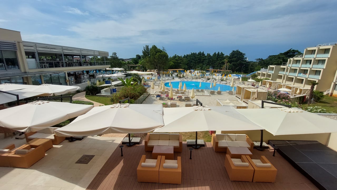 Ausblick Valamar Parentino Hotel