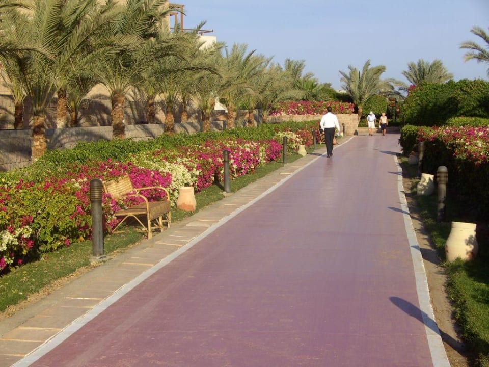 Weg zwischen Old Wings und New Wings Fort Arabesque Resort, Spa & Villas