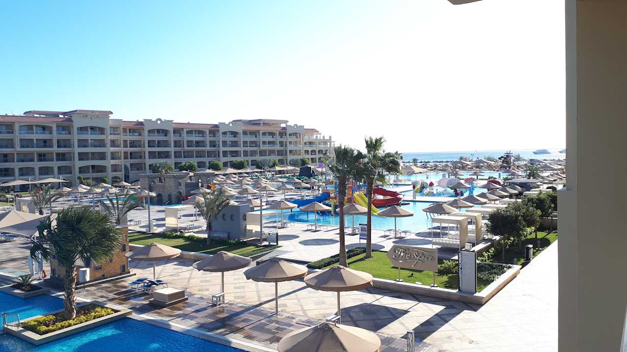 Ausblick Pickalbatros White Beach Resort - Hurghada