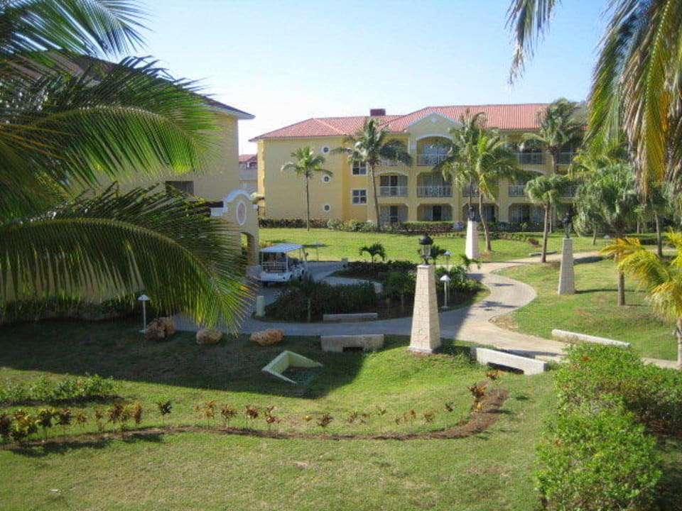 Von unserem Balkon Blick in die Anlage Paradisus Princesa del Mar Resort & Spa - Adults only