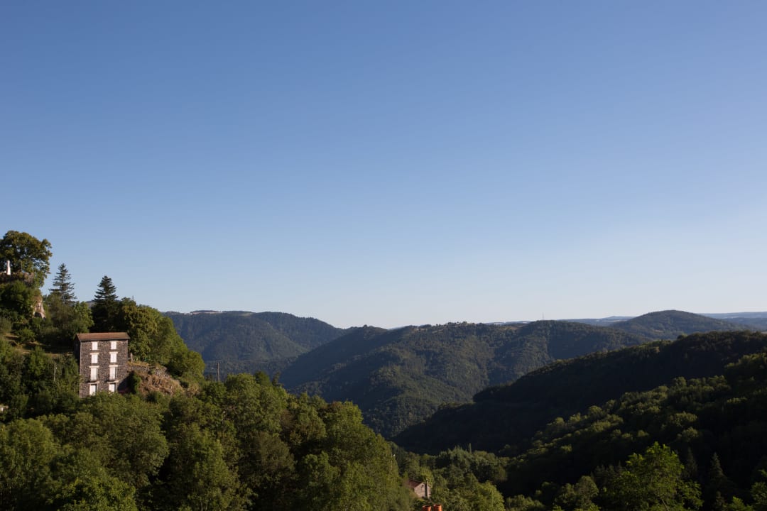 Ausblick La Cabourne, Gîte d'étape et de groupes