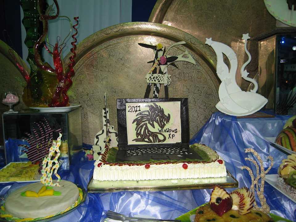 Silvesterbuffet Pickalbatros Alf Leila Wa Leila Resort - Neverland Hurghada