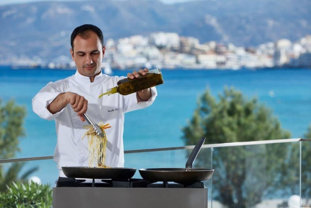 Live cooking Vasia Ormos Hotel - Adults only