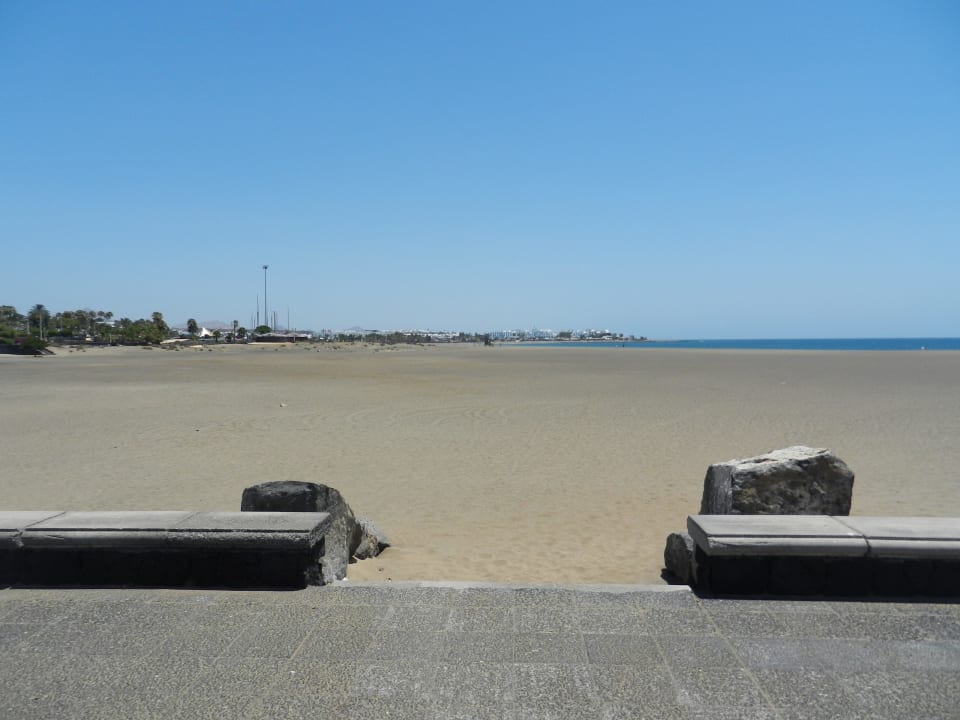 Ganz feiner Sandstrand Hotel Las Costas