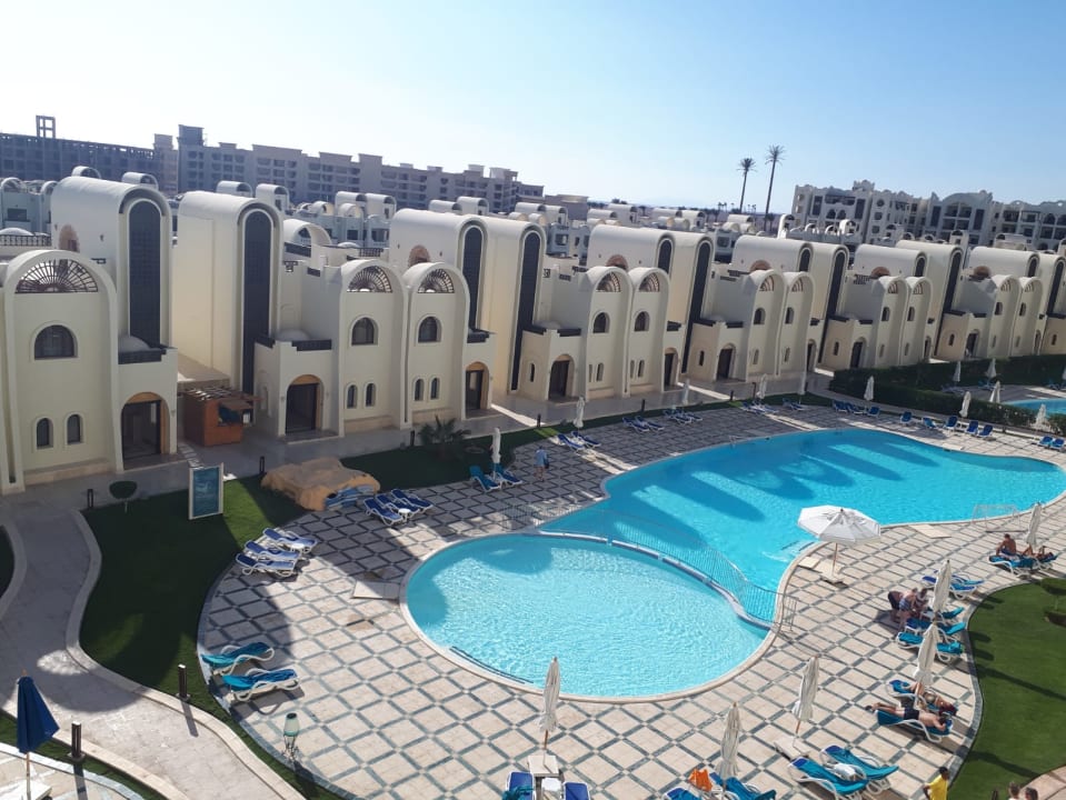 Ausblick Gravity Hotel & Aquapark Sahl Hasheesh
