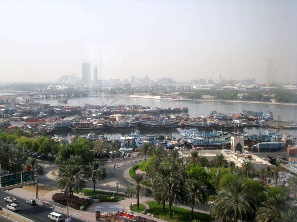 Blick aus Zimmer 708 Golden Sands Hotel Creek