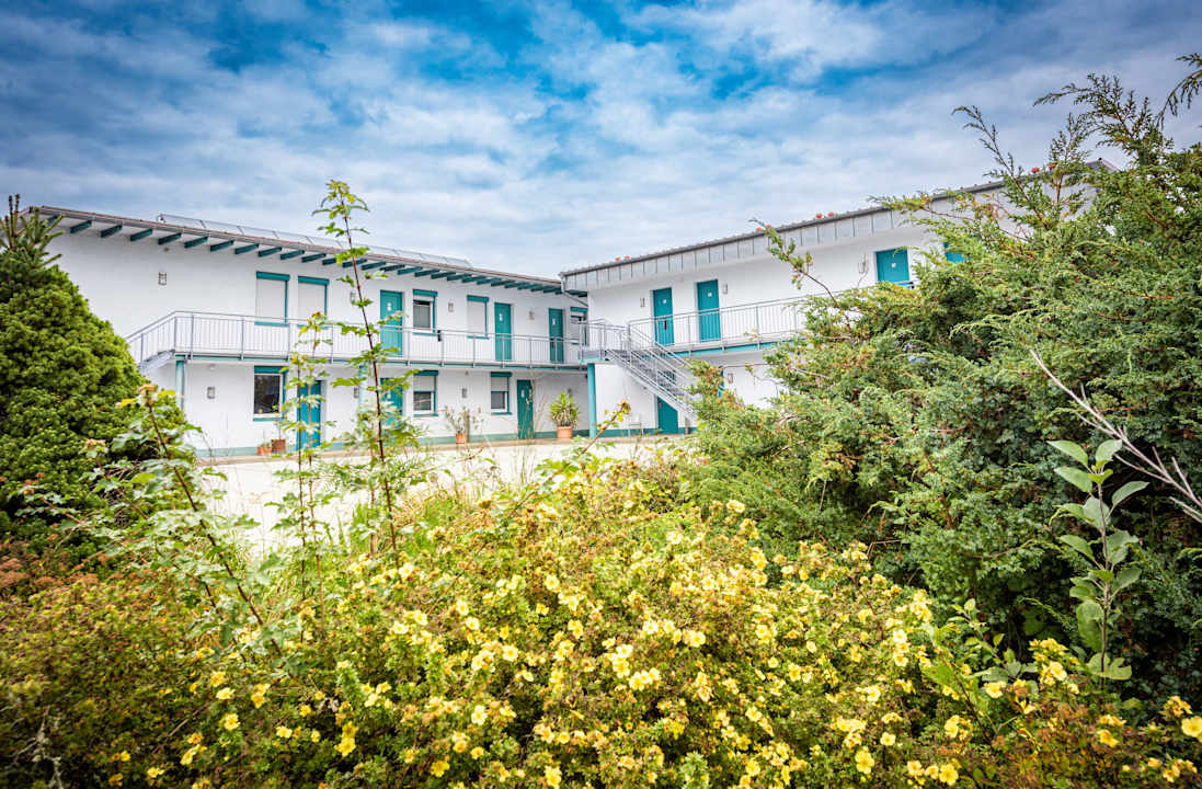 Außenansicht Hotel Am Wiesenweg I 24h - check-in