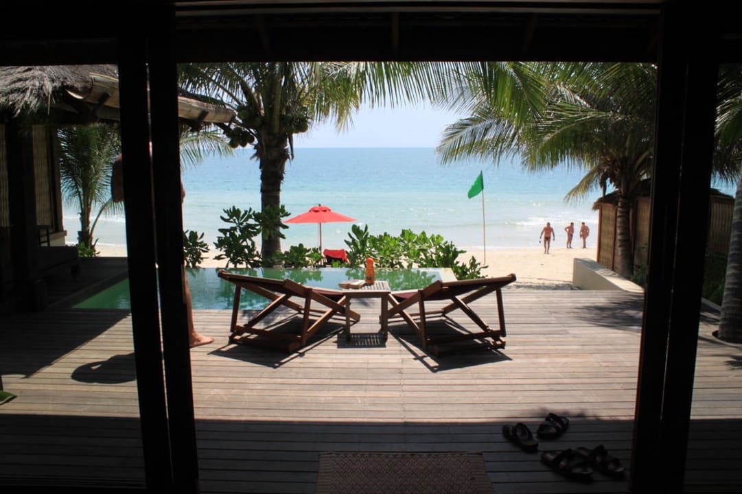 Ausblick Ocean Pool Villa Anantara Rasananda Koh Phangan -  Villas