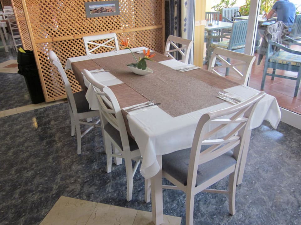 Tisch im Restaurant AluaVillage Fuerteventura