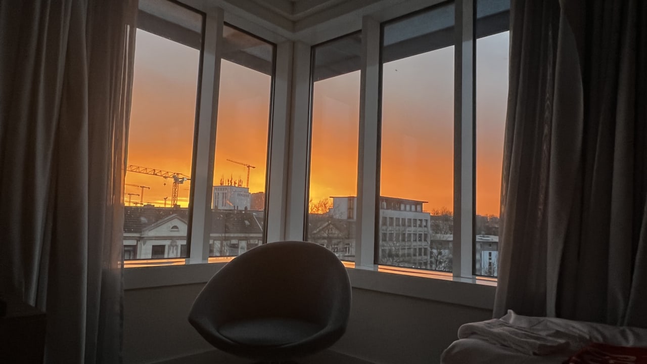 Ausblick Hotel NH Hamburg Altona