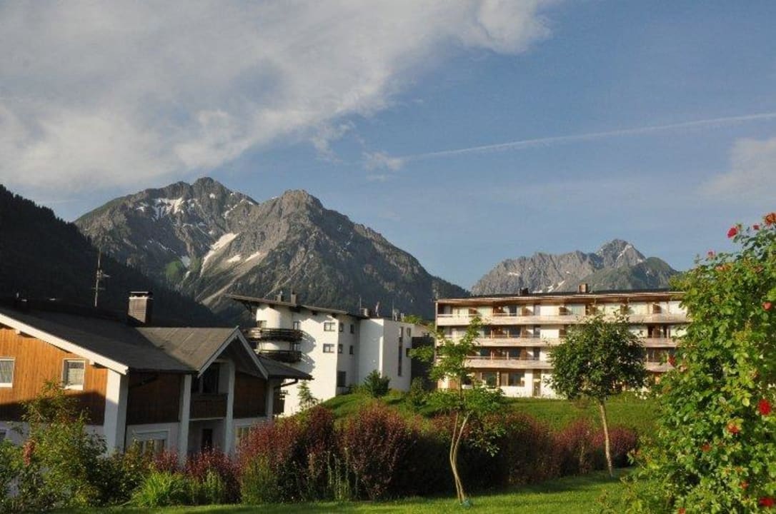 ... vom Frühstückstisch aus Gästehaus Büchele