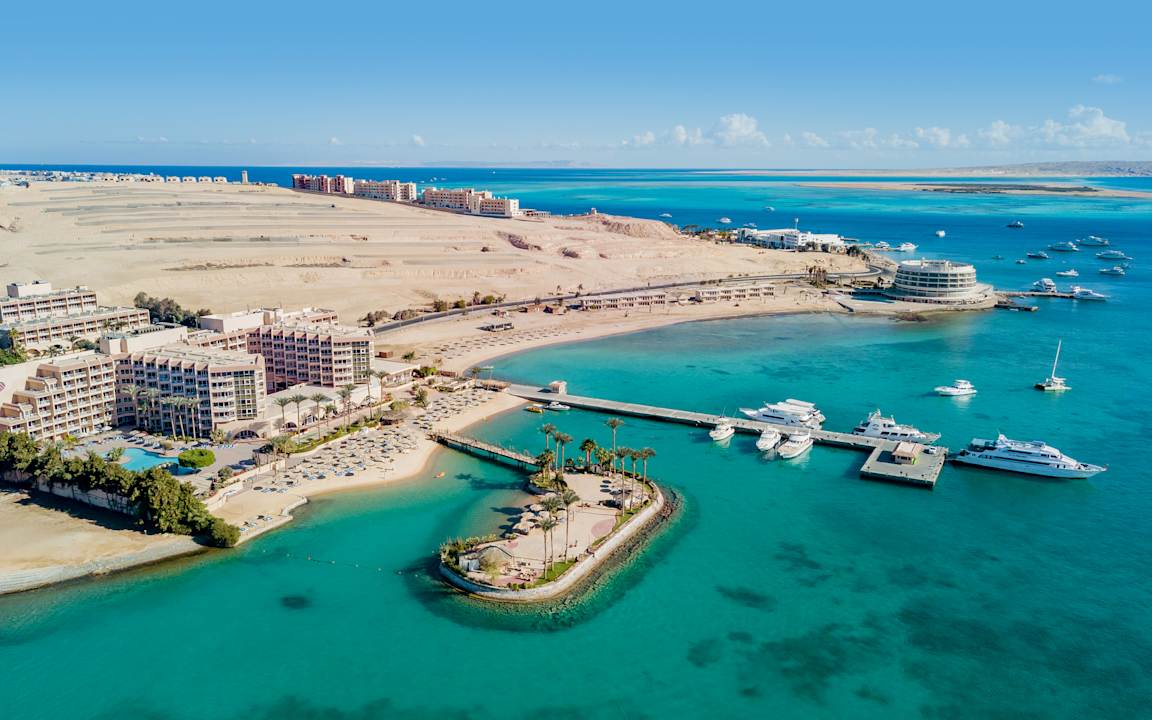 Außenansicht Marriott Hurghada Beach Resort