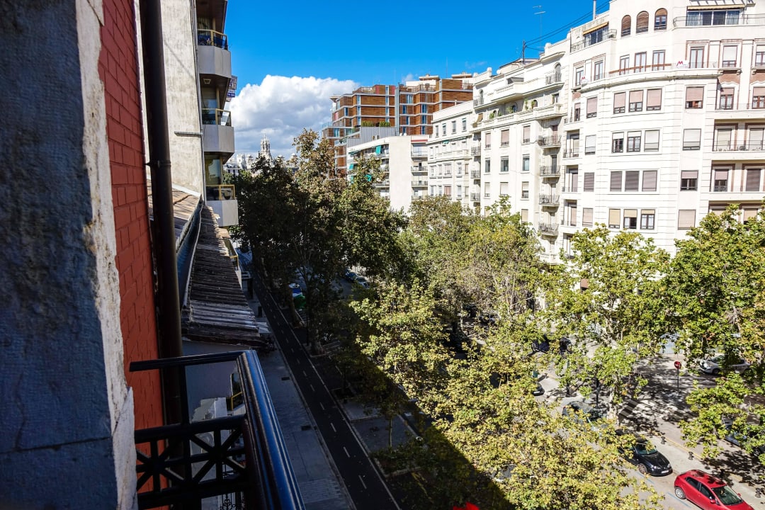 Blick vom kleinen Balkon Hotel Hospes Palau de Mar