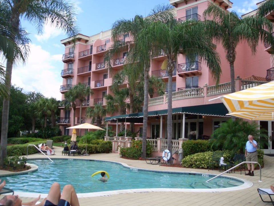 Blick vom Pool. Hotel Inn at Pelican Bay