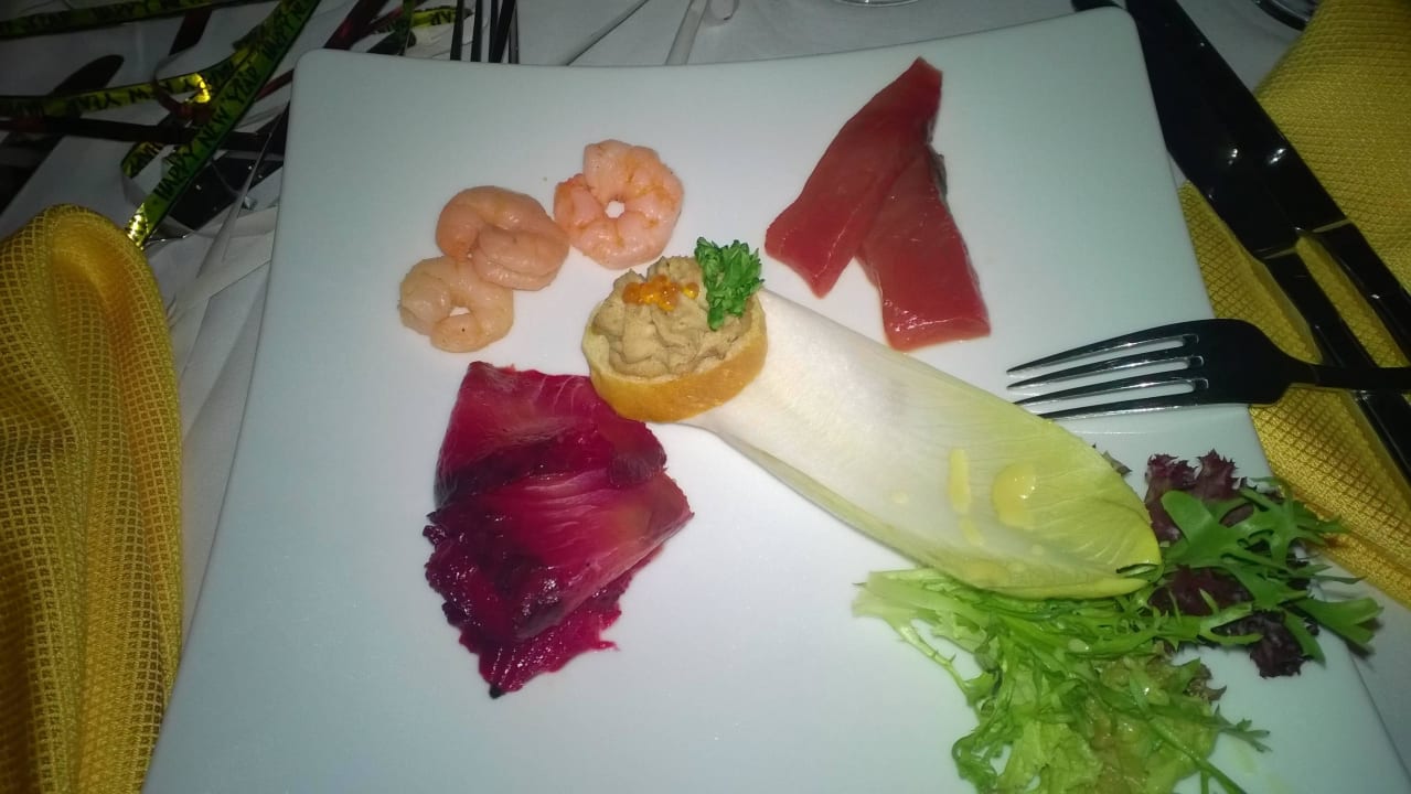 Silvestervorspeise Wyndham Garden Salalah Mirbat