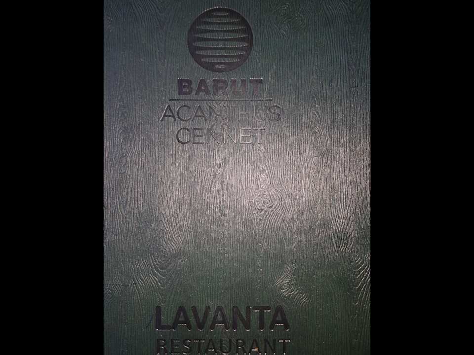 Gastro Acanthus Cennet Barut Collection