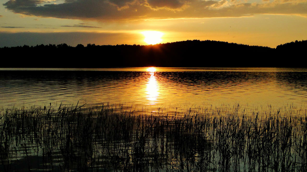 Sonnenuntergang Seehotel Lindenhof