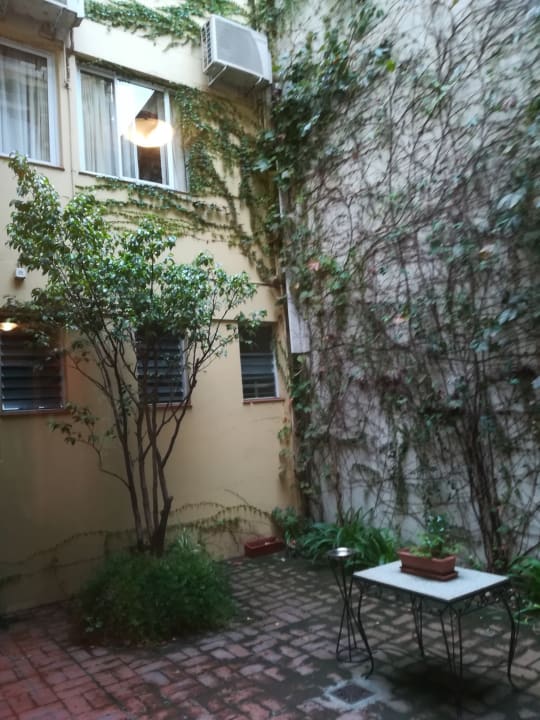 Raucher-Innenhof Bohemia Buenos Aires Hotel Boutique