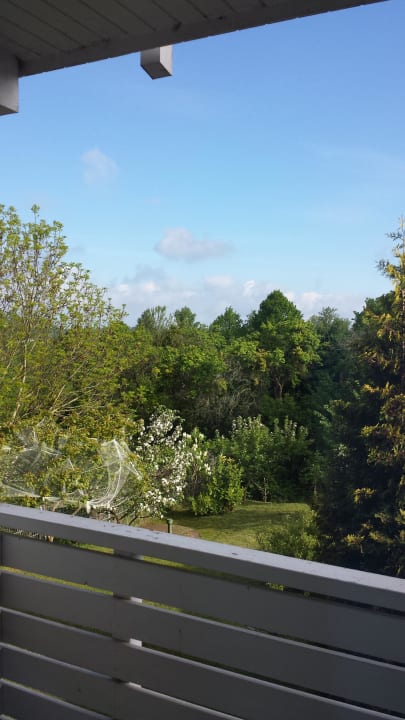 Blick vom Balkon Aparthotel Leuchtfeuer