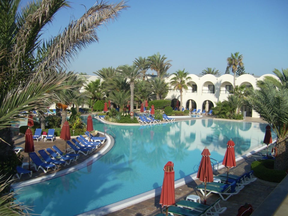 Pool am spätem Nachmittag Sentido Djerba Beach