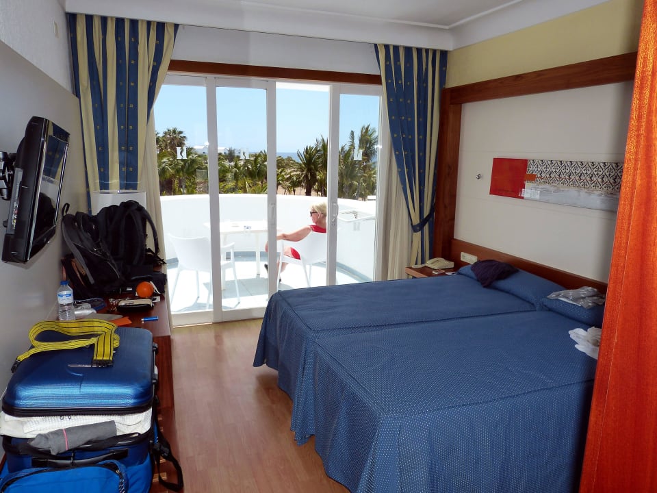 Blickrichtung Balkon Hipotels La Geria