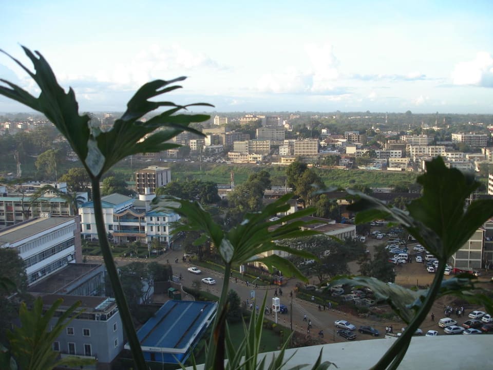 Ausblick aus Zimmer Hotel Nairobi Safari Club