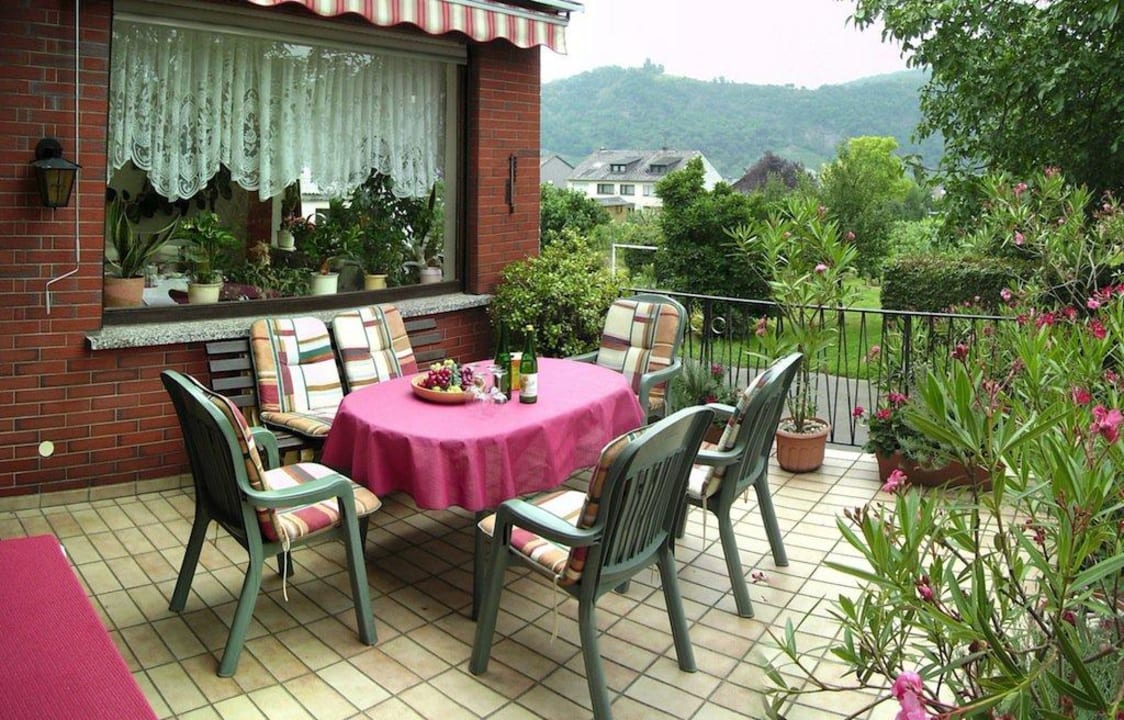 Beispielterrasse Ferienweingut Fanselow