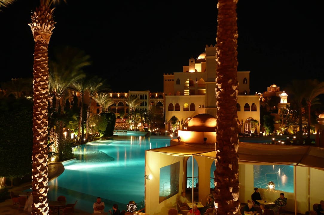 Blick von unserem Balkon Makadi Palace