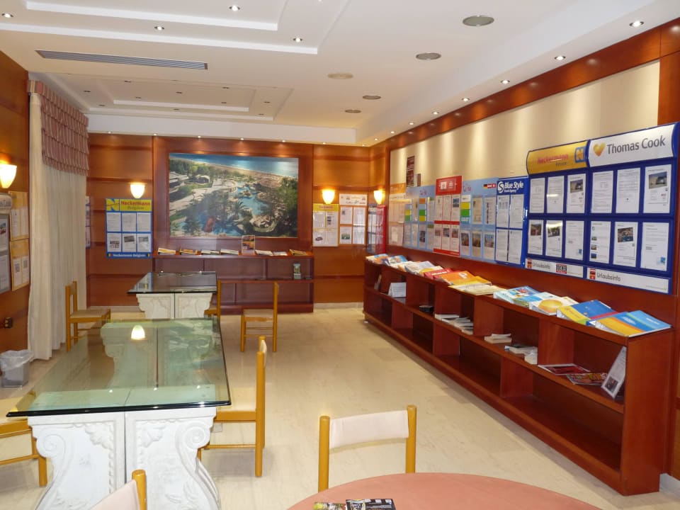 Reiseleiterecke Hotel Calypso Beach