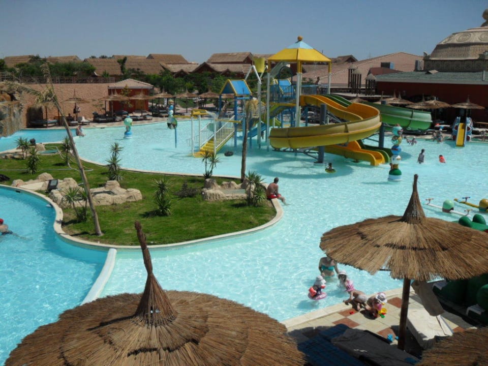 Einer der Kinderrutschanlagen Pickalbatros Jungle Aqua Park Resort - Neverland Hurghada