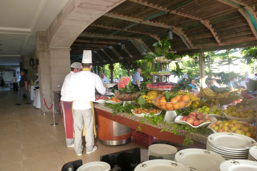 Traum Büffet draußen Trendy Aspendos Beach Hotel