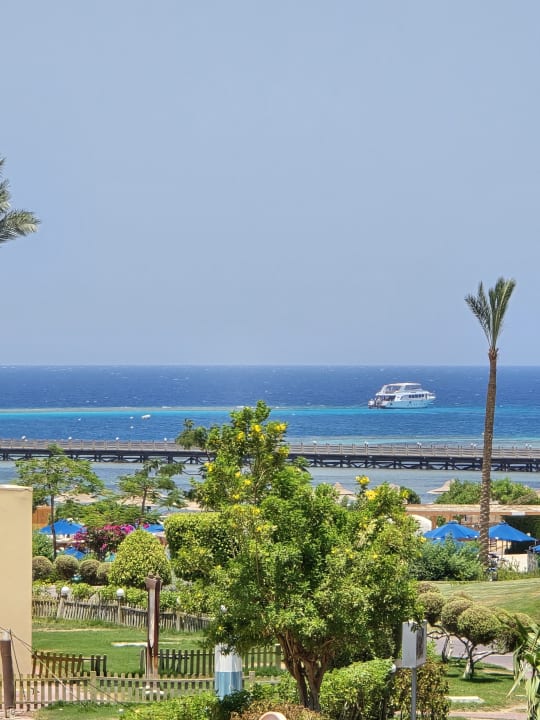Ausblick Cleopatra Luxury Resort Makadi Bay