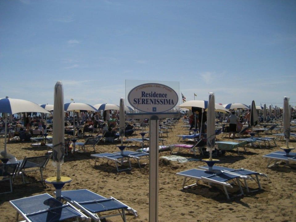 Strandabschnitt Residence Serenissima