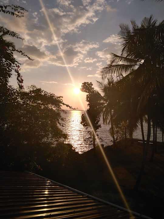 Ausblick auf Ashtamudi See Ashirvad Ayurveda Homestay