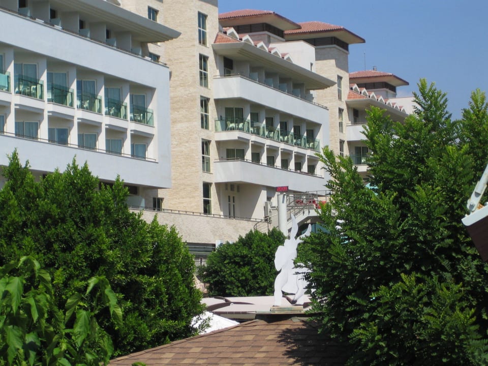 Hotel von Strassenseite Aydinbey Kings Palace & Spa