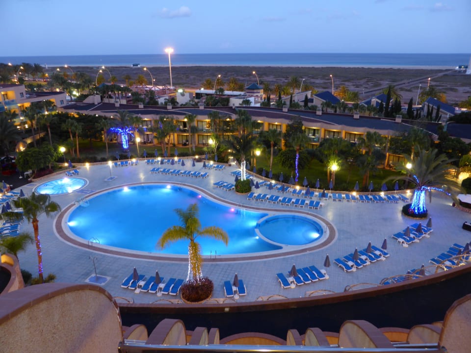 Blick von unserem Balkon MUR Hotel Faro Jandia & Spa Fuerteventura