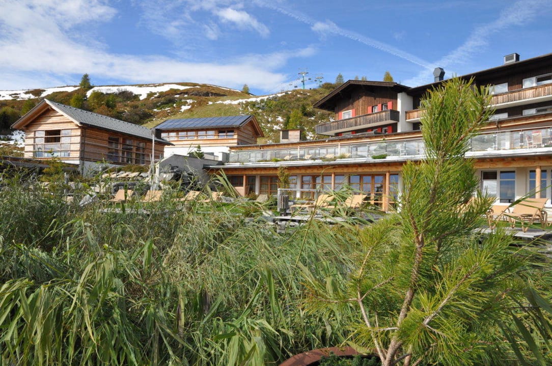 Feuerberg vom Bergsee gesehen Mountain Resort Feuerberg