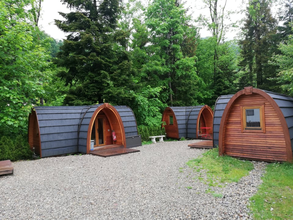 Außenansicht Atzmännig PODhouses - Holziglus